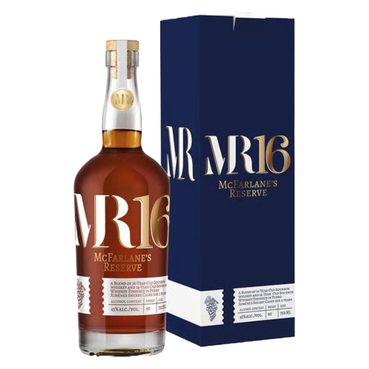 McFarlane's Reserve 16 Pedro Ximenez Cask Finish Bourbon | Free Shipping on orders $400+