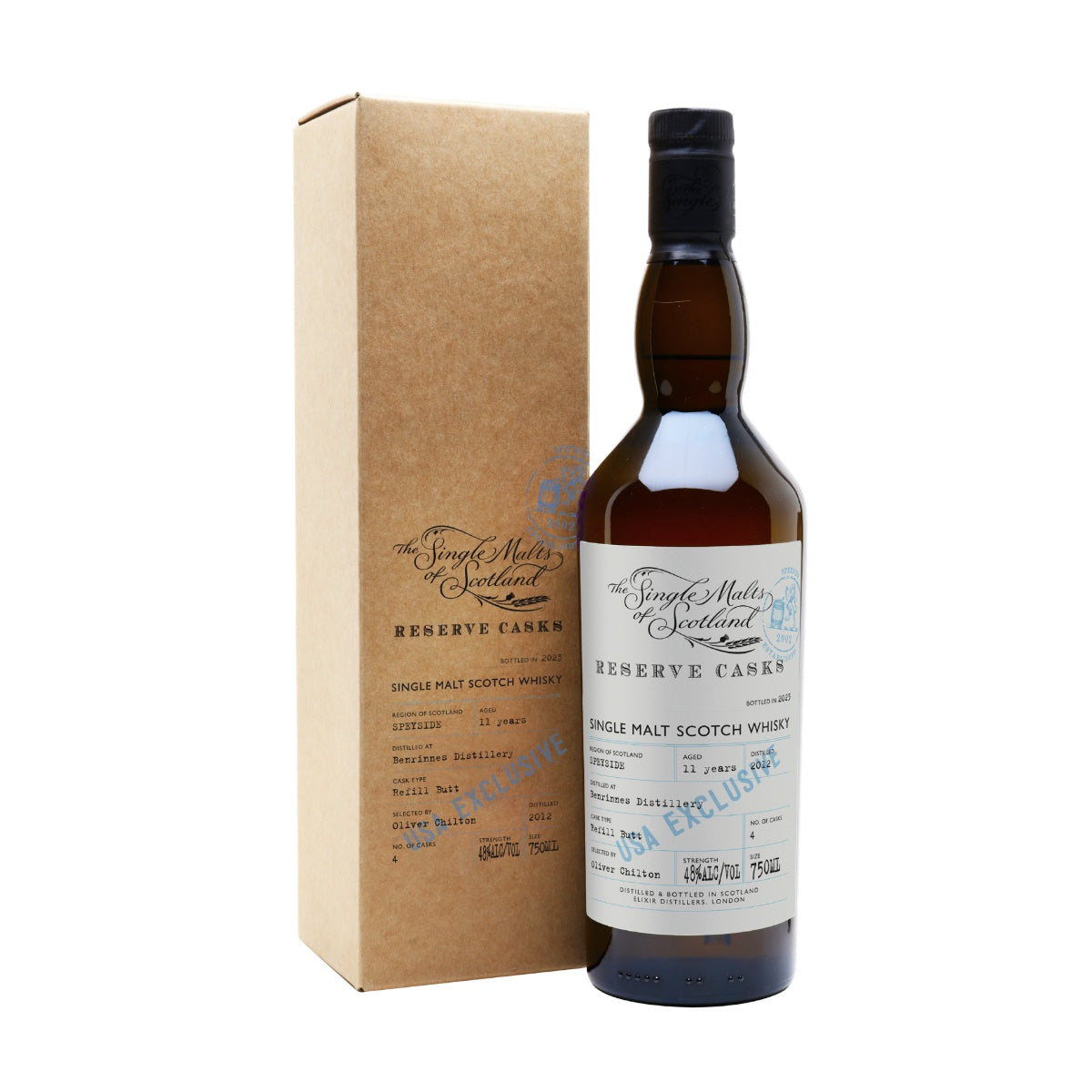 Benrinnes 11 Year Reserve Casks Single Malts of Scotland Single Malt Whisky | Free Shipping on orders $400+