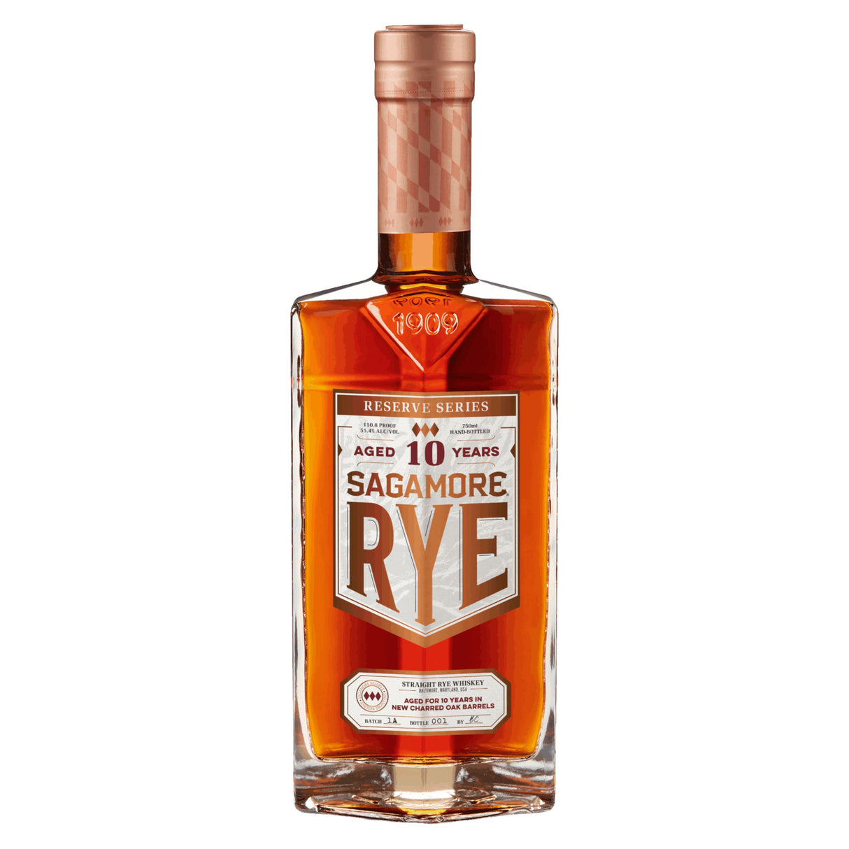 Sagamore Spirit 10 Year Old Straight Rye Whiskey | Free Shipping on orders $400+