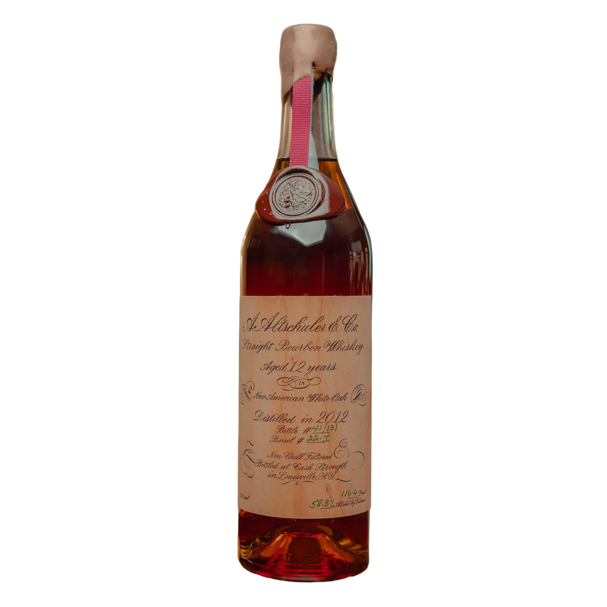 A. Altschuler and Co. 12 Year Straight Bourbon Whiskey | Free Shipping on orders $400+