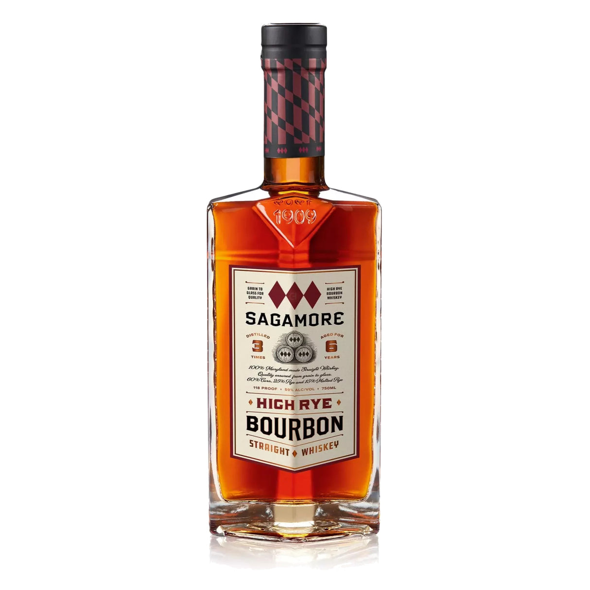 Sagamore Spirit 6 Year High Rye Bourbon Straight Whiskey