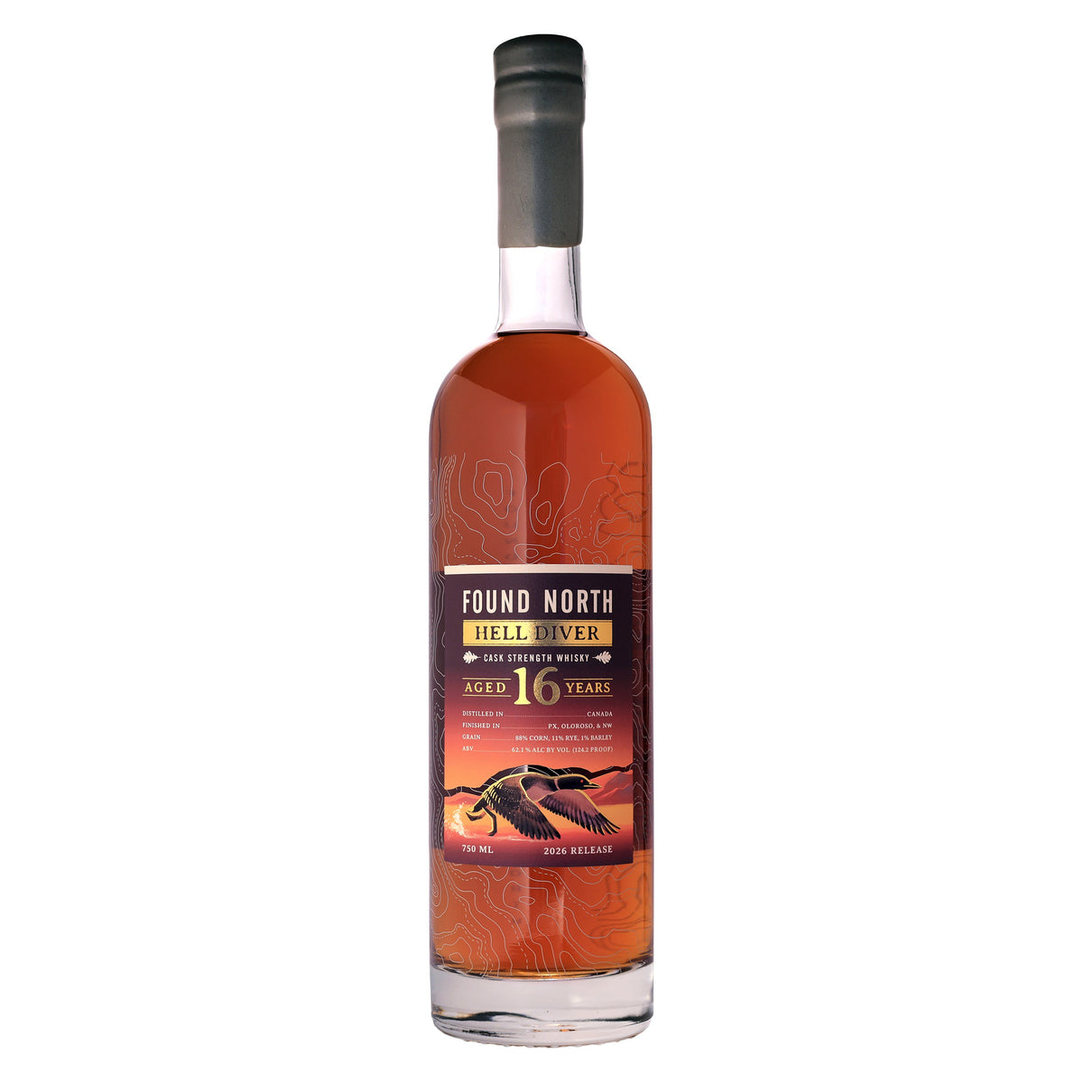 Found North Hell Diver 2026 16 Years Old Cask Strength Whisky