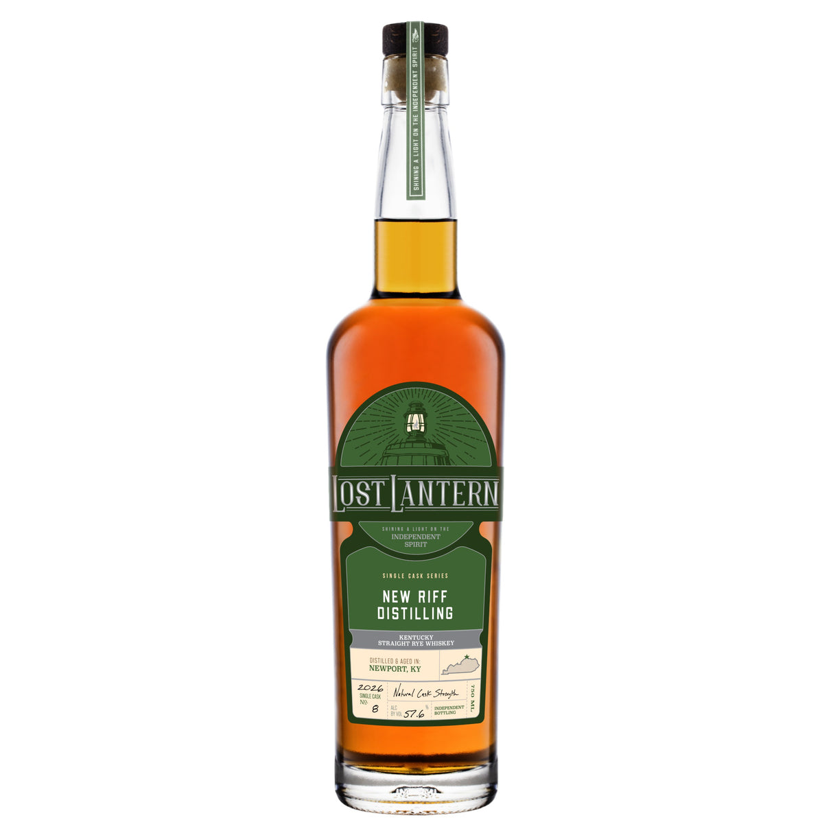 Lost Lantern 6-Year New Riff Kentucky Straight Rye | Free Shipping on orders $400+