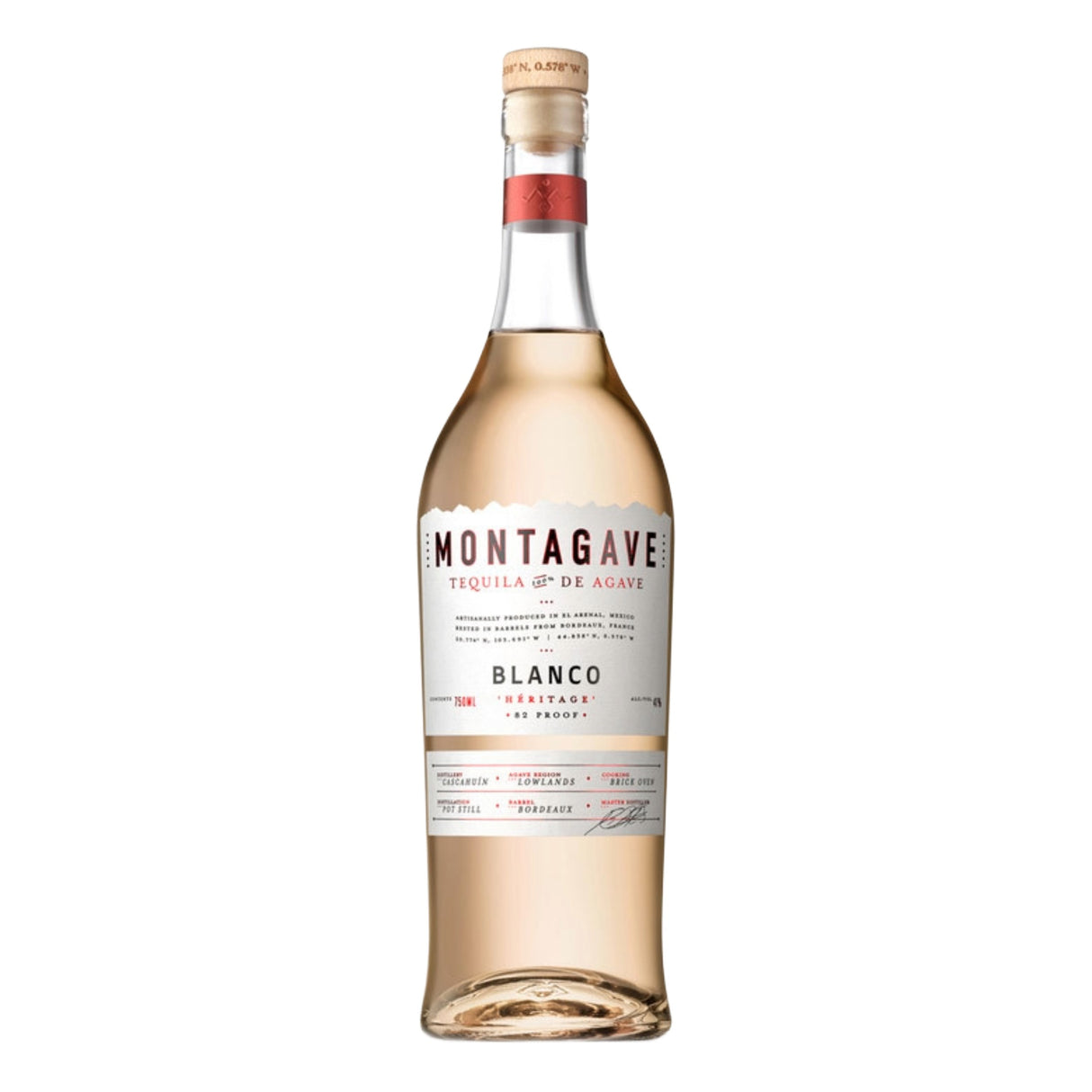 Montagave Héritage Blanco Tequila 100% De Agave