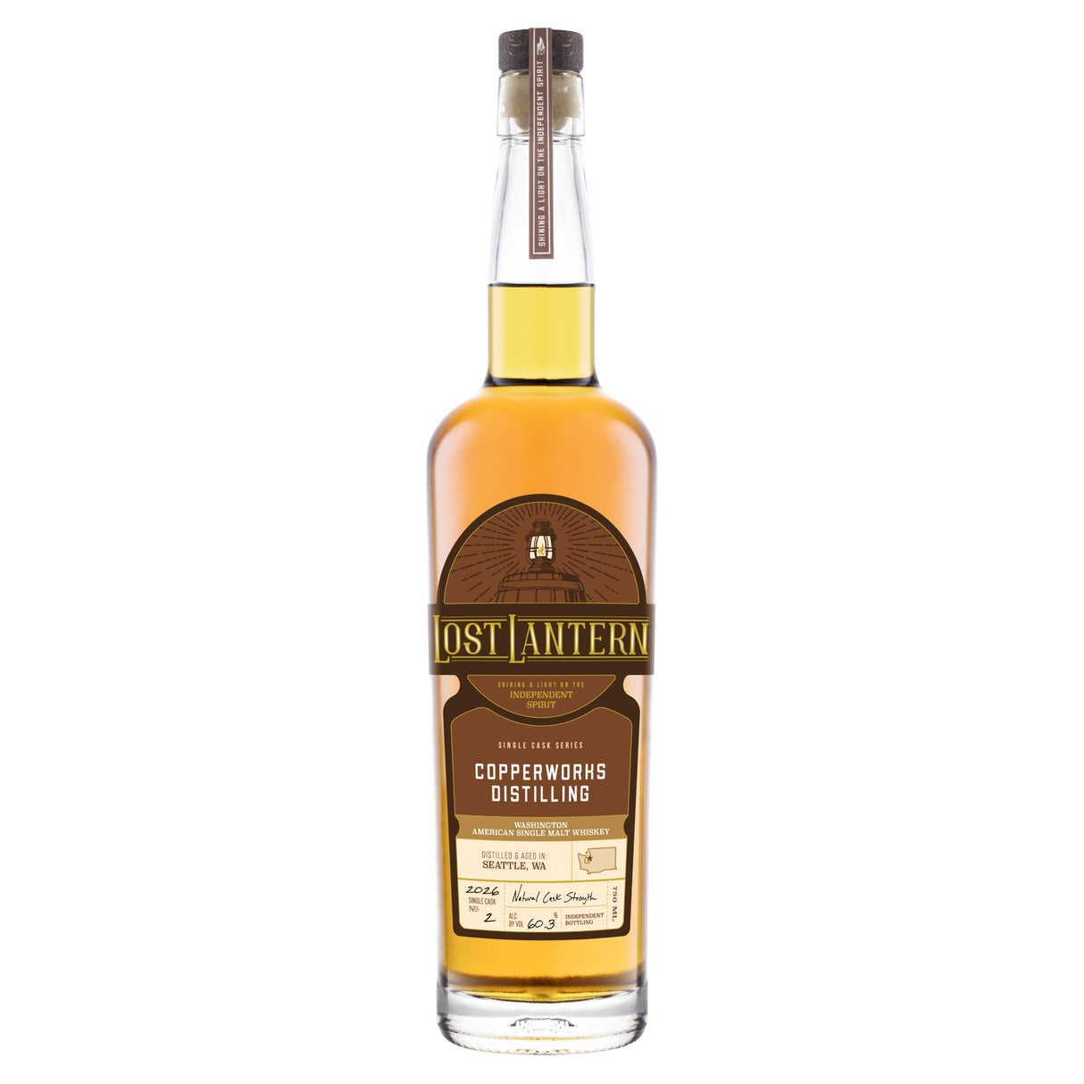 Lost Lantern Copperworks Distilling Washington Single Malt | Free Shipping on orders $400+