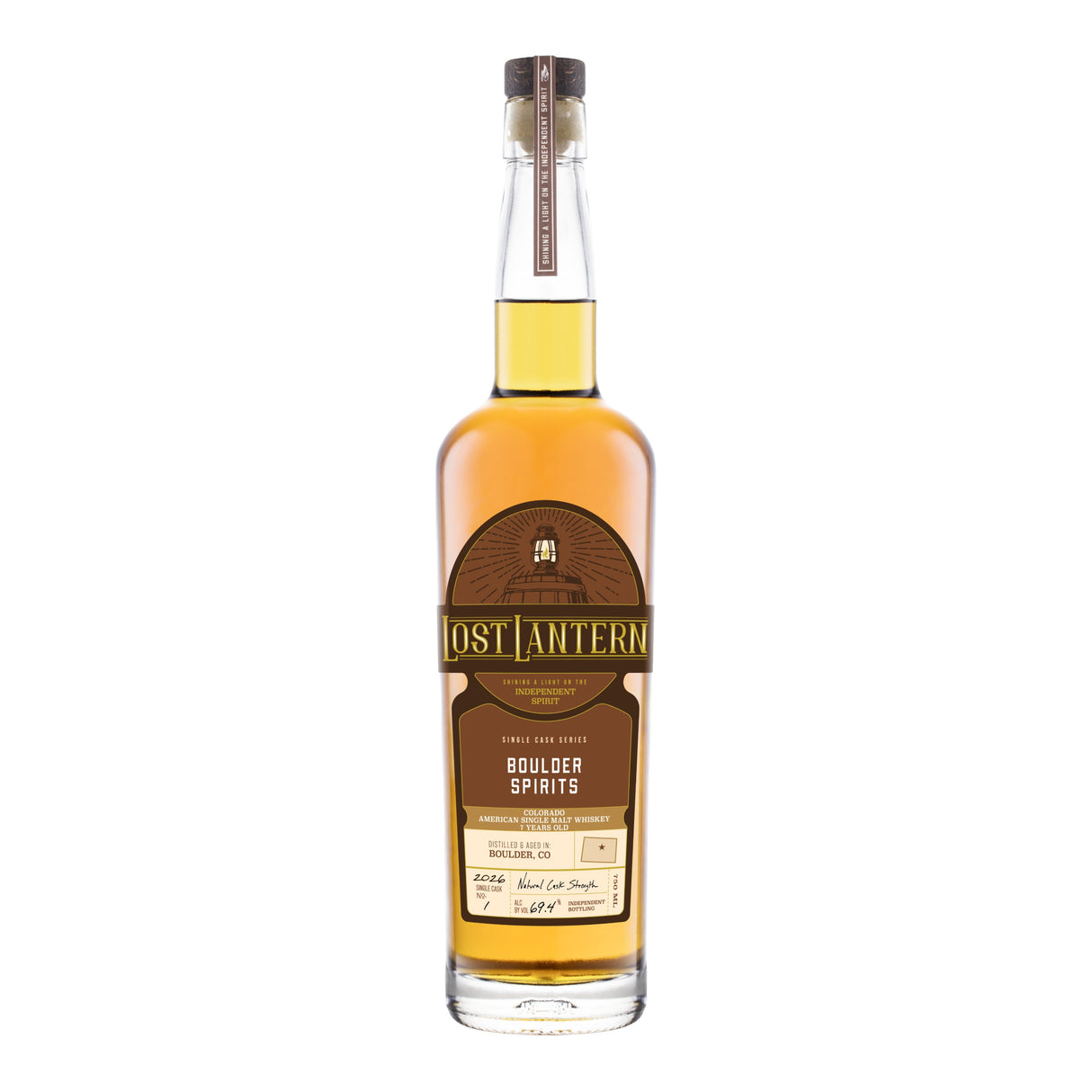 Lost Lantern 7 Years Old Boulder Spirits Colorado Single Malt | Free Shipping on orders $400+