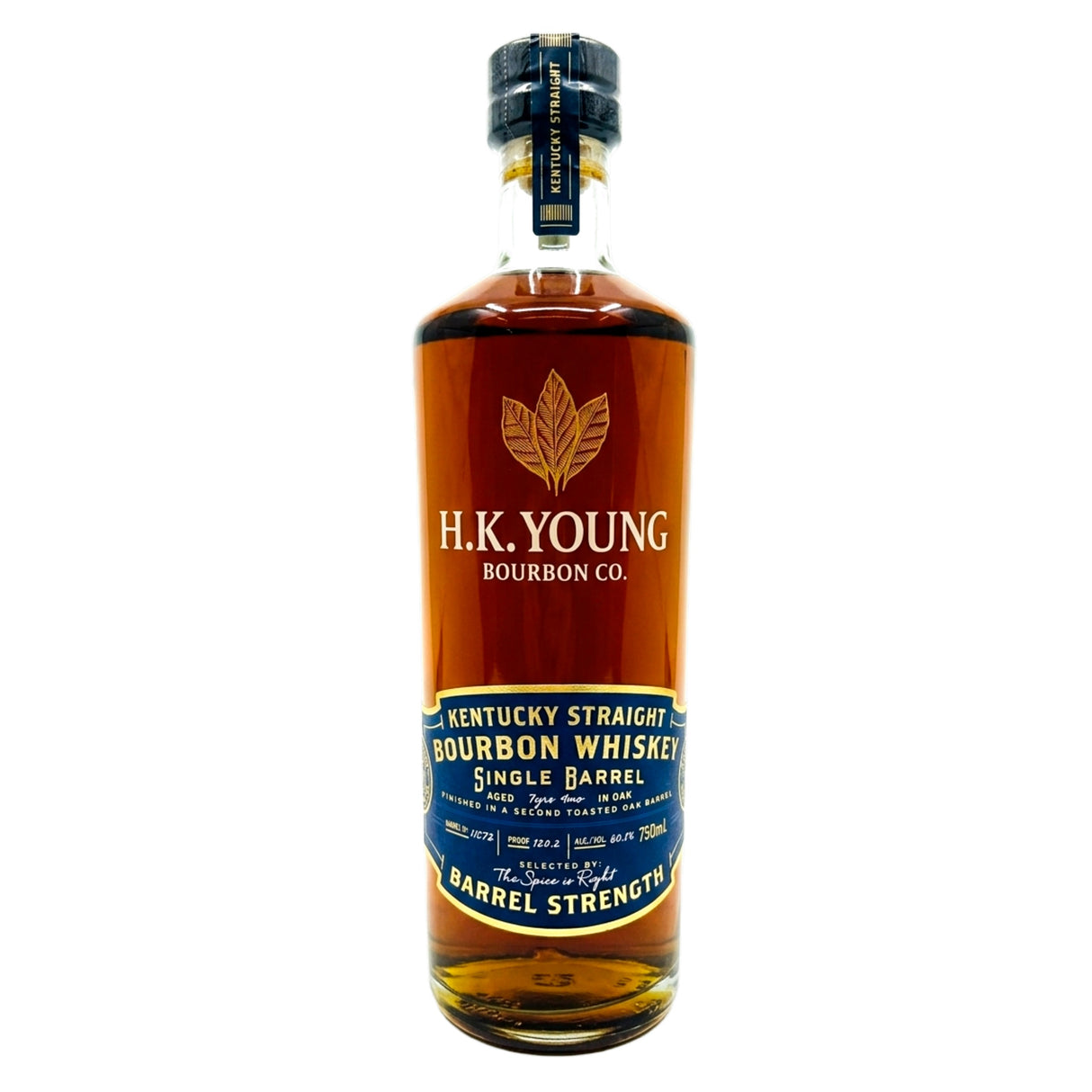 H.K. Young Bourbon Co. Single Barrel Kentucky Straight Bourbon | Free Shipping on orders $400+