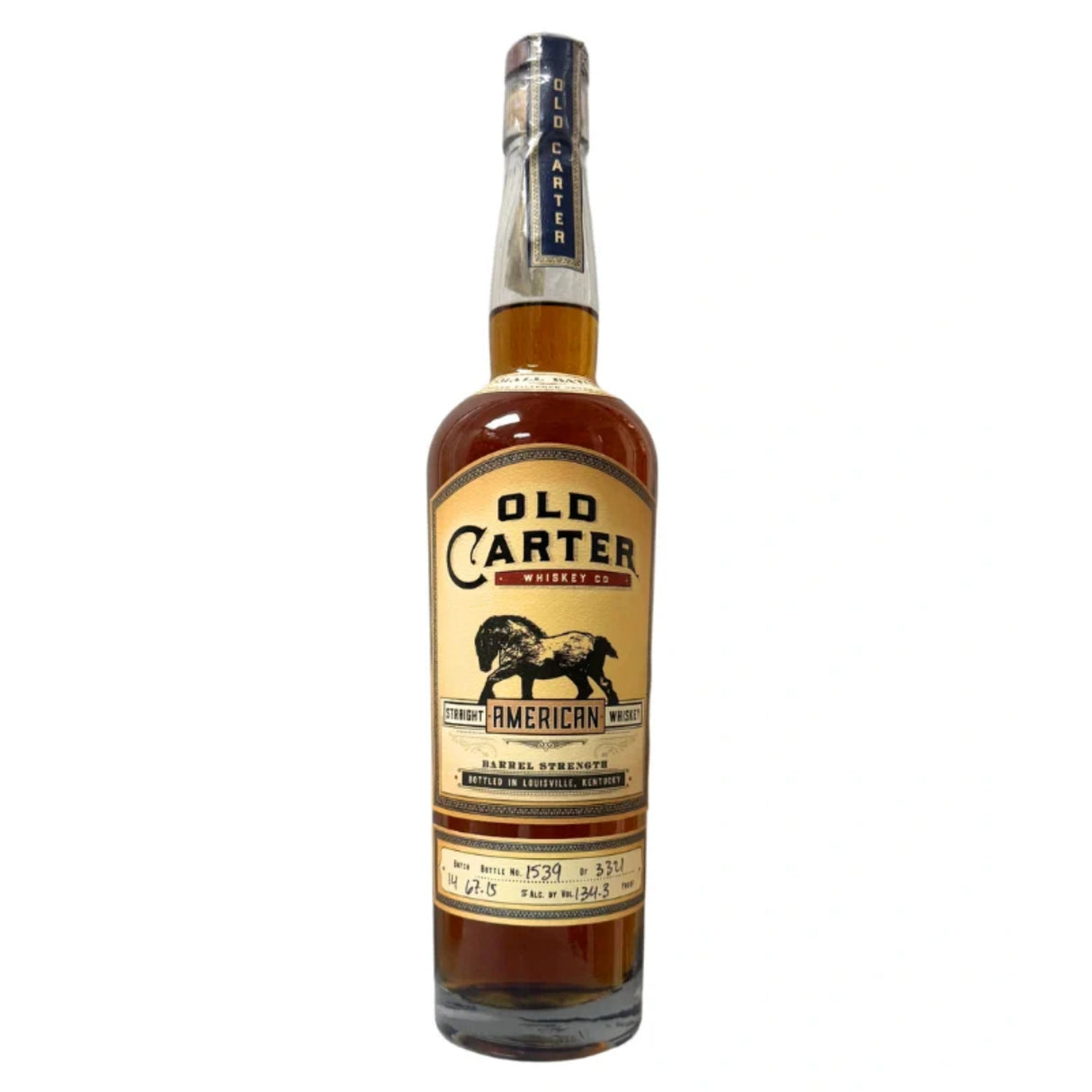 Old Carter Barrel Strength Straight American Whiskey #14