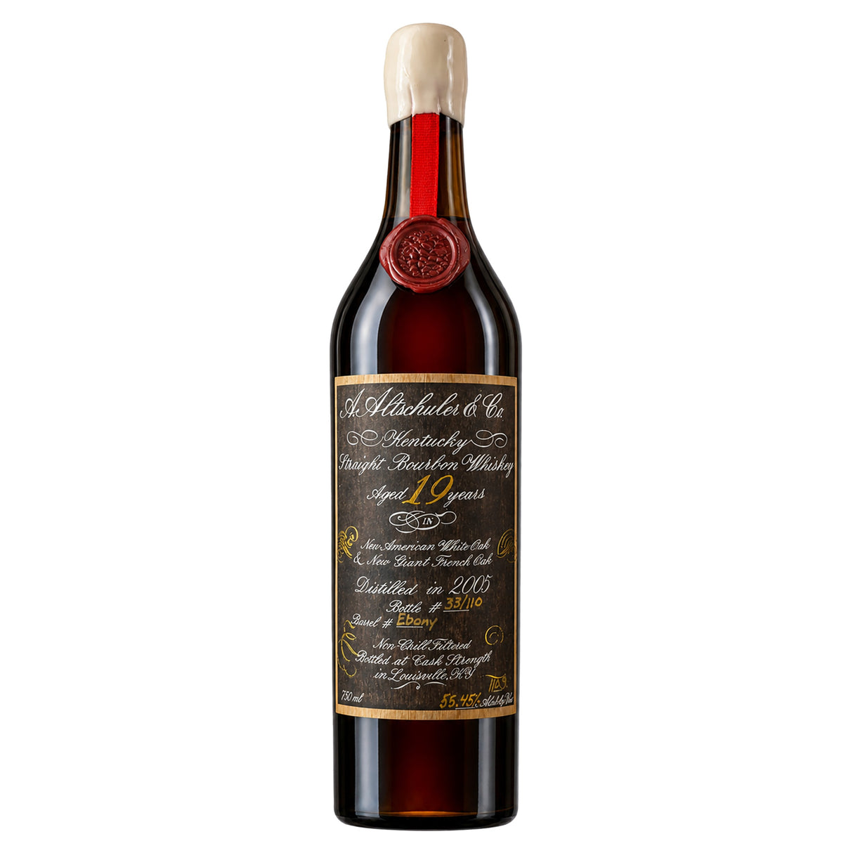 A. Altschuler & Co. “Ebony” 19 year Single Barrel Recask Kentucky Straight Bourbon Whiskey | Free Shipping on orders $400+