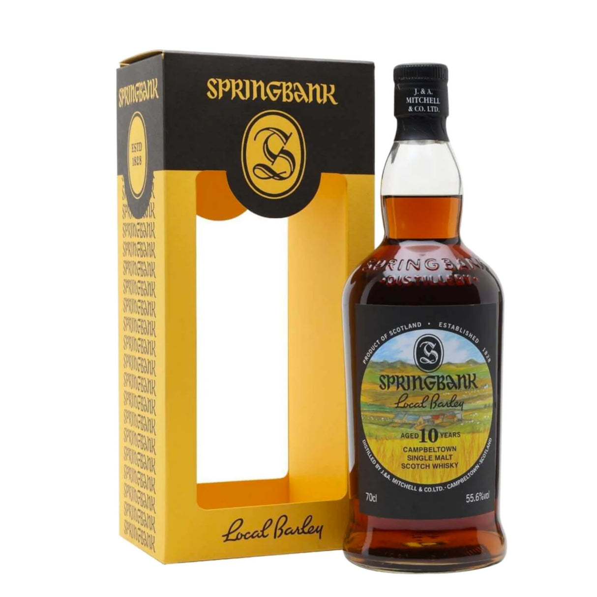 Springbank 10 Years "Local Barley" Single Malt Scotch Whisky | Free Shipping on orders $400+