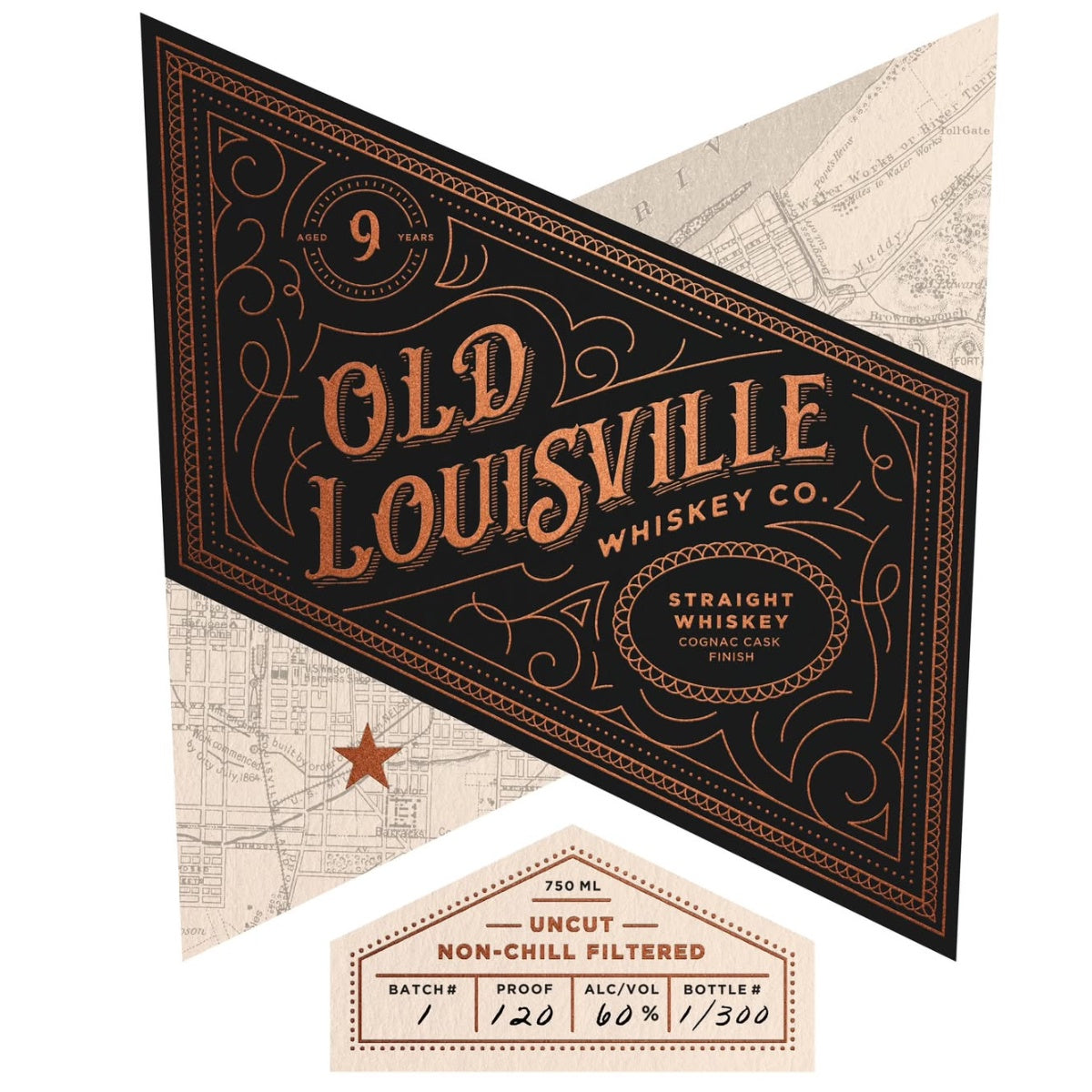 Old Louisville Whiskey Cognac Finished Straight Whiskey | Free Shipping on orders $400+