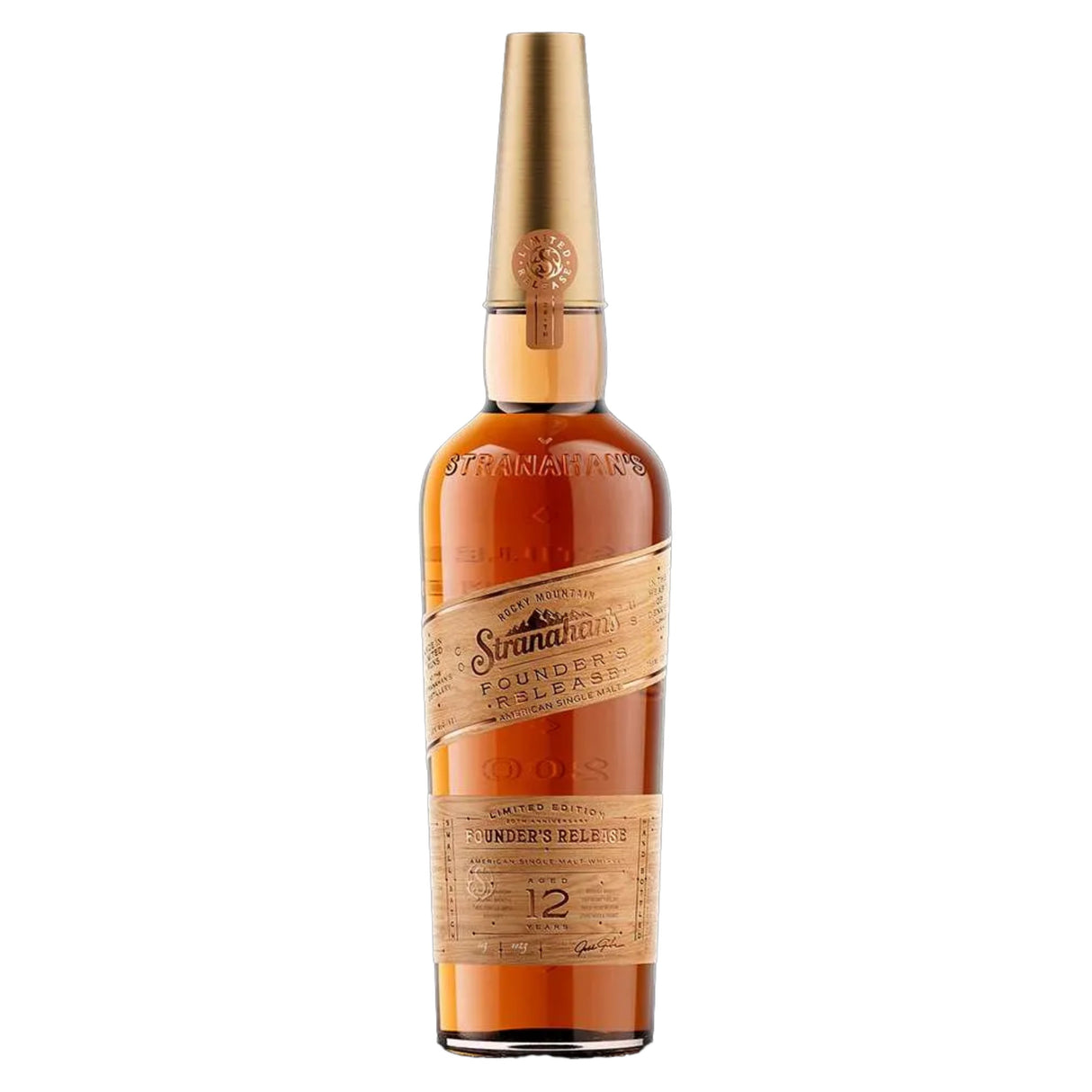 Stranahan's Founder's Release 12 Year Old American Single Malt Whiskey | Free Shipping on orders $400+