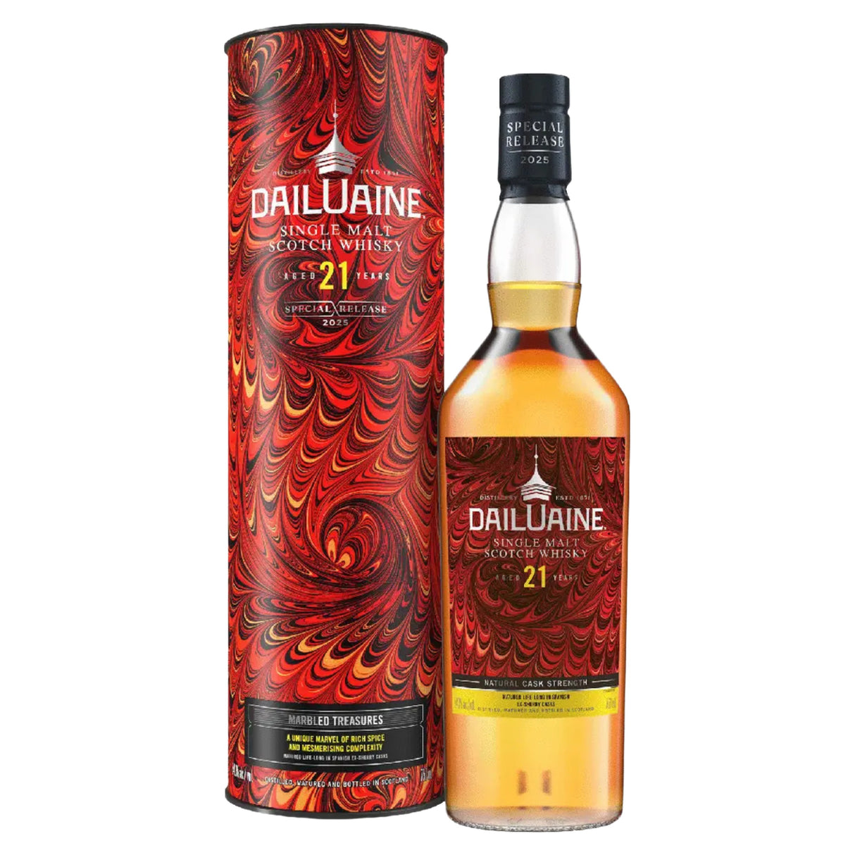 Dailuaine "Marbled Treasures" Aged 21 Years Old Single Malt Scotch Whisky 2025 Special Release | Free Shipping on orders $400+