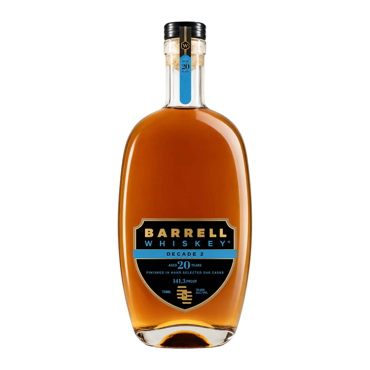 Barrell Craft Spirits Decade 2 Aged 20 Years Whiskey Finished In Spanish Brandy and Hungarian Oak Casks
