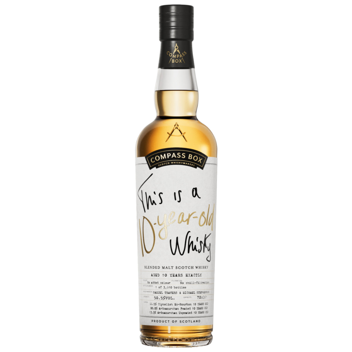Compass Box This is a 10-Year-Old Whisky