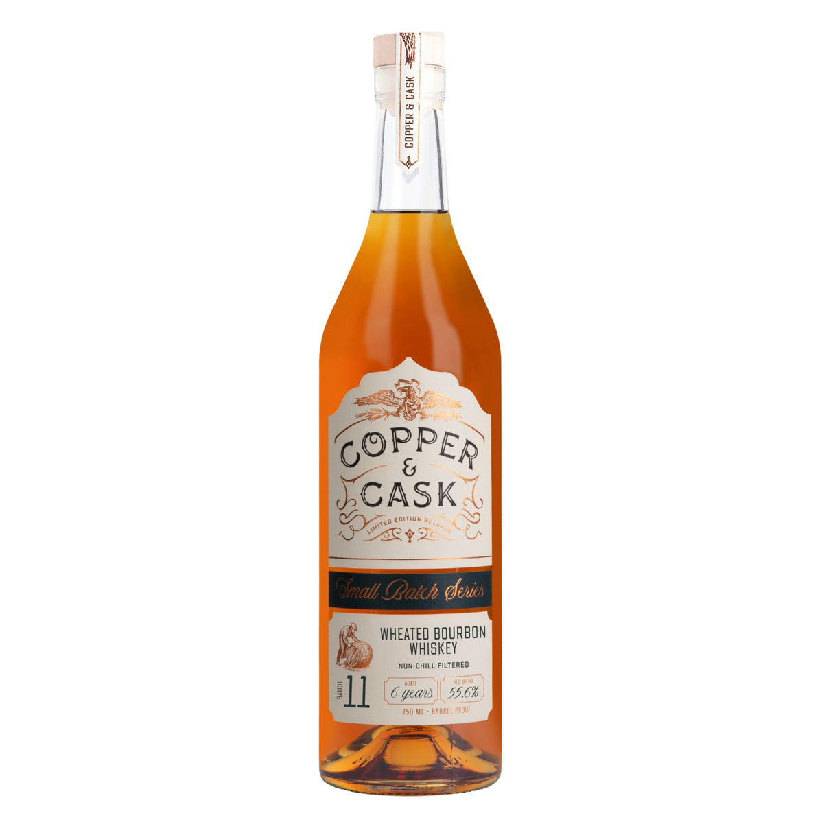 Copper & Cask 6 Year Wheated Bourbon Whiskey Batch 011 | Free Shipping on orders $400+