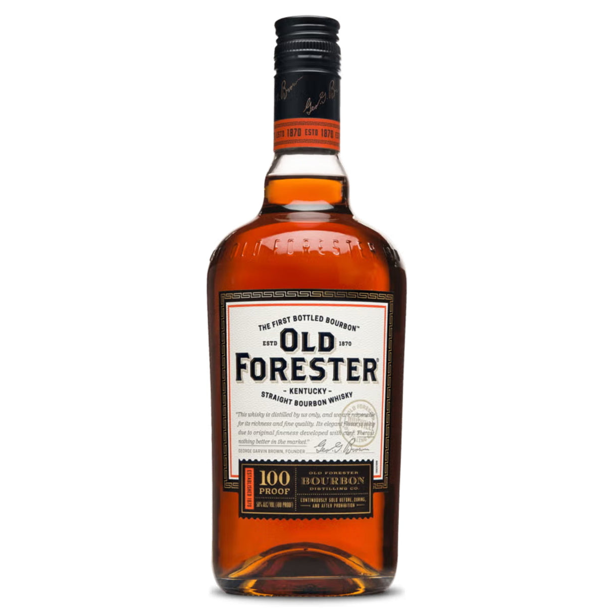 Old Forester Kentucky Straight Bourbon Whisky 100 Proof | Free Shipping on orders $400+