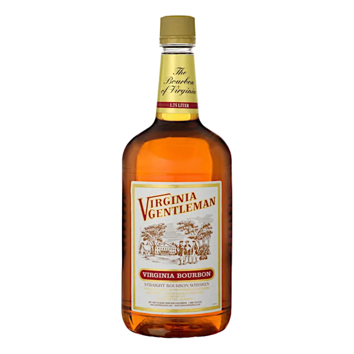 Virginia Gentleman Straight Bourbon Whiskey | Free Shipping on orders $400+