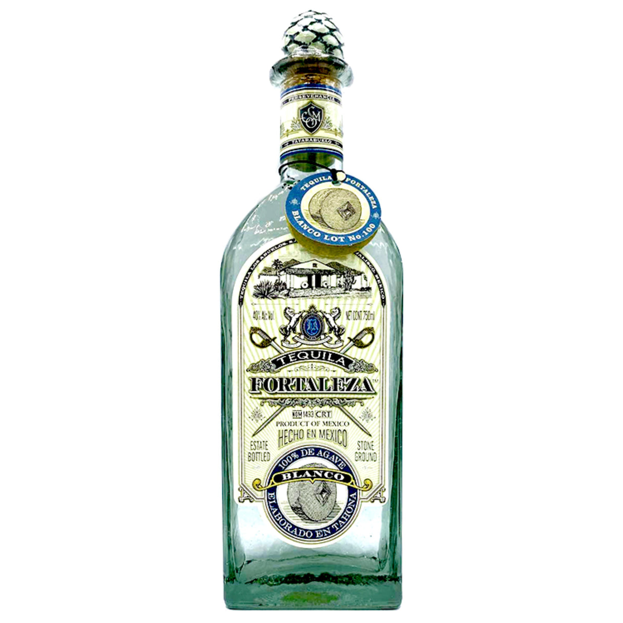 Fortaleza Tequila Blanco Lot 100 | Free Shipping on orders $400+