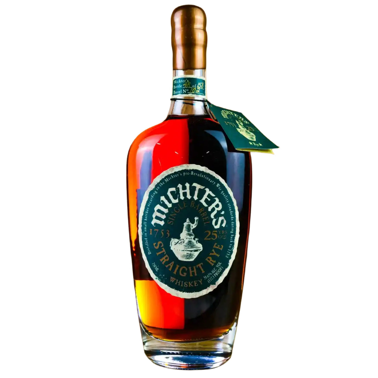Michter's 25 Year Old Single Barrel Rye Whiskey | Free Shipping on orders $400+