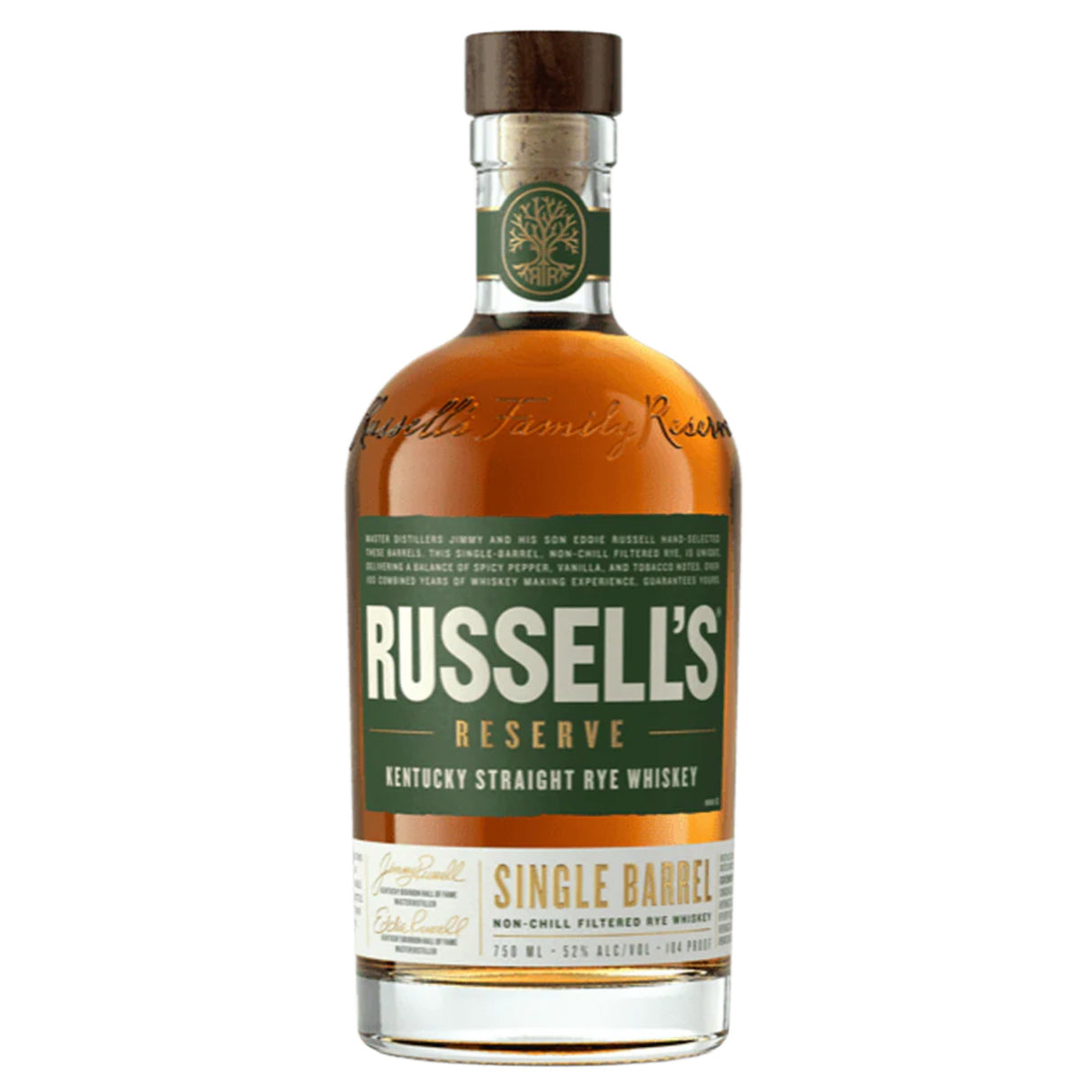Russell's Reserve Single Barrel Kentucky Straight Rye Whiskey | Free Shipping on orders $400+
