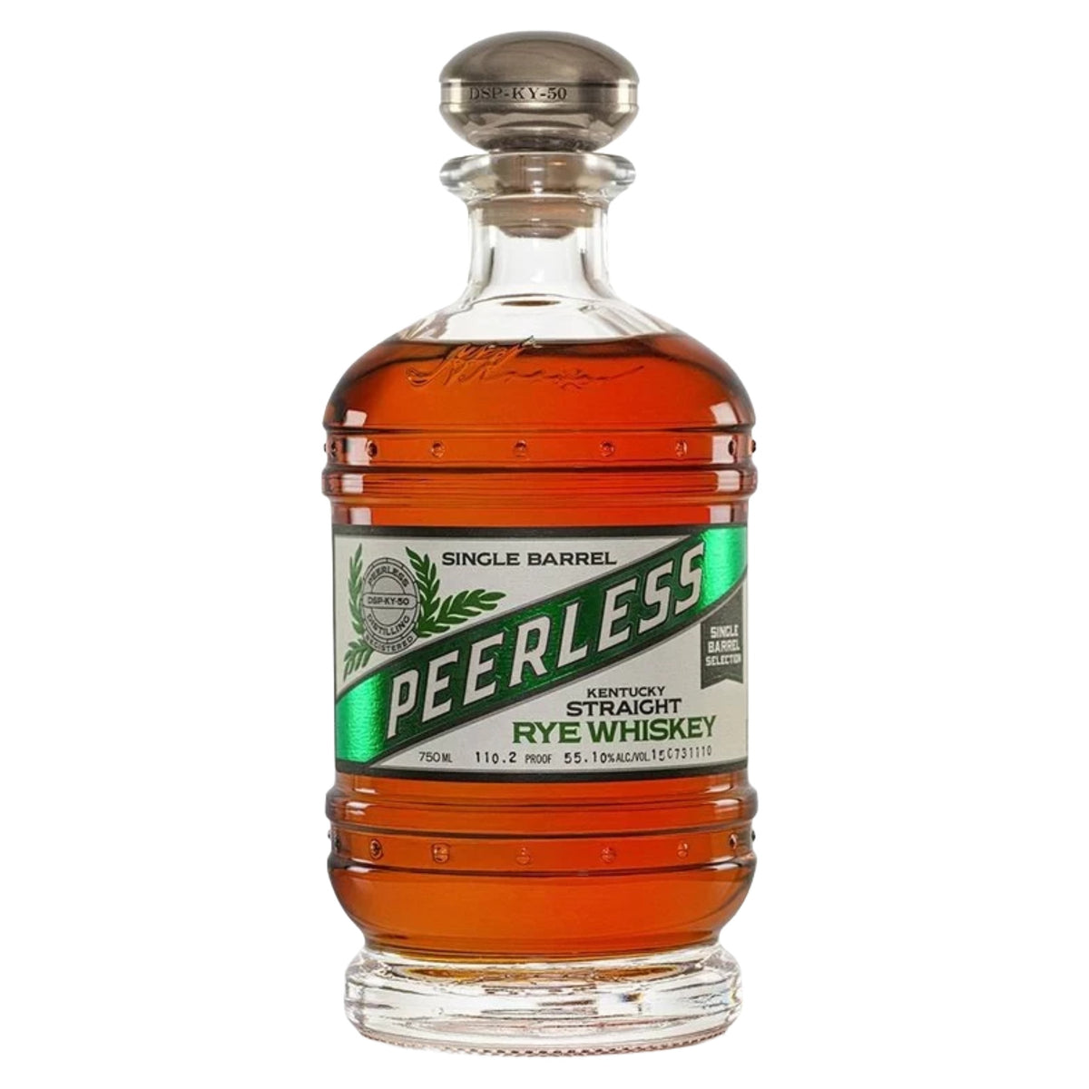 Peerless Single Barrel Rye Whiskey