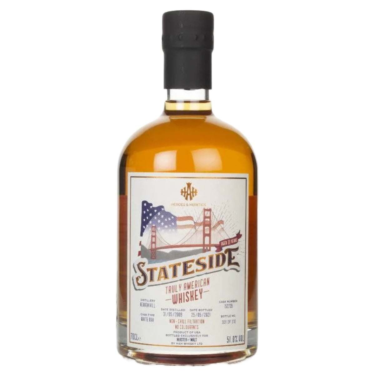 Heroes & Heretics Stateside Heaven Hill 11 Year Old American Whiskey | Free Shipping on orders $400+