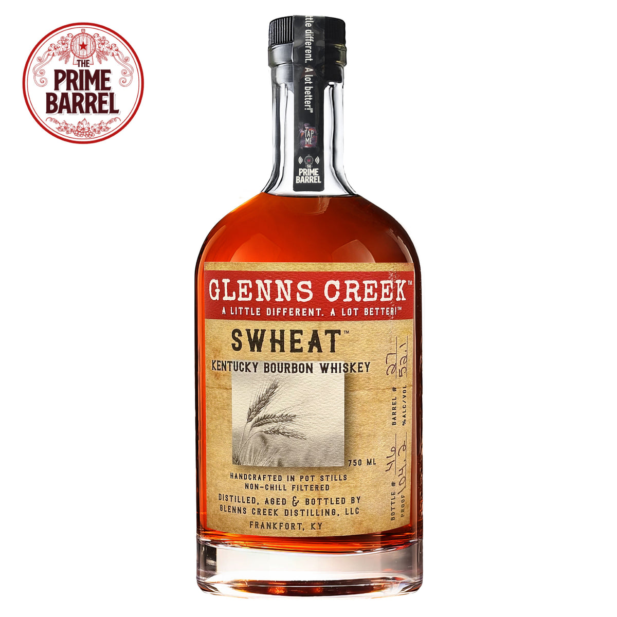 Glenn’s Creek SWheat Kentucky Bourbon Whiskey The Prime Barrel Pick #164 | Free Shipping on orders $400+