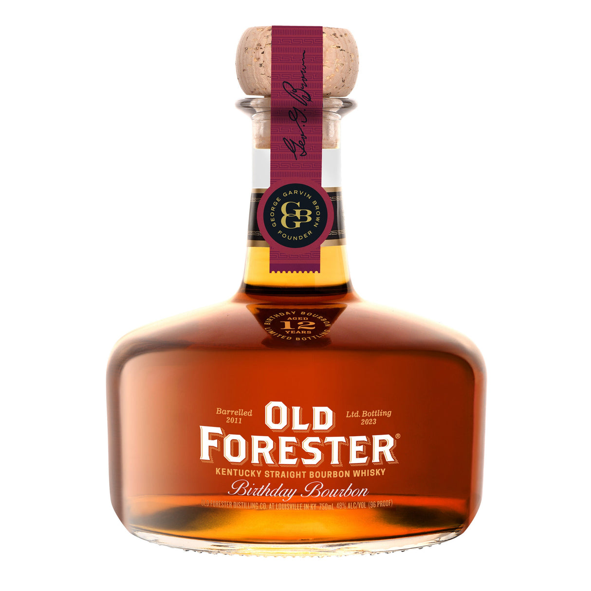 Old Forester Birthday Bourbon Kentucky Straight Bourbon Whiskey | Free Shipping on orders $400+