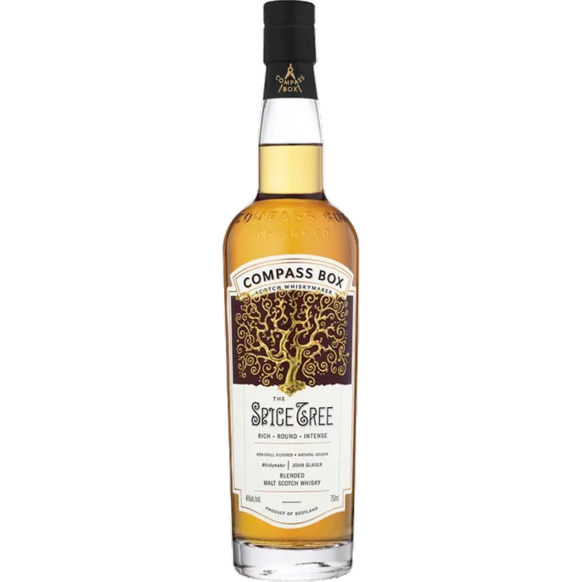 Compass Box Spice Tree Blended Malt Scotch Whisky | Free Shipping on orders $400+