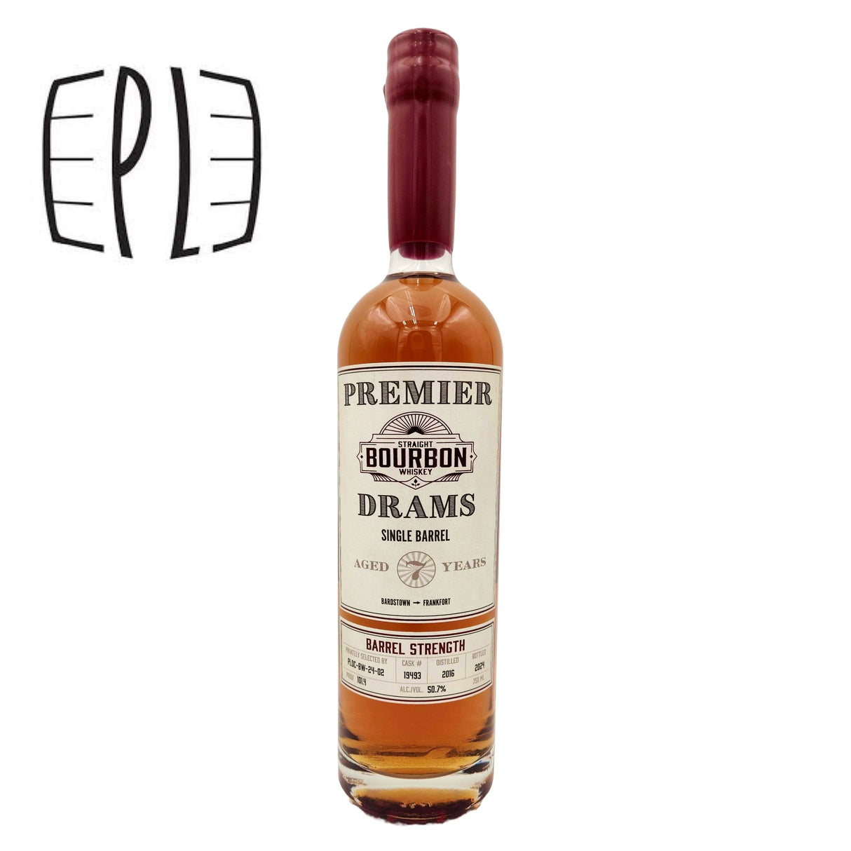 Premier Drams "PLDC 2" 7 Year Single Barrel Wheated Kentucky Straight Bourbon | Free Shipping on orders $400+