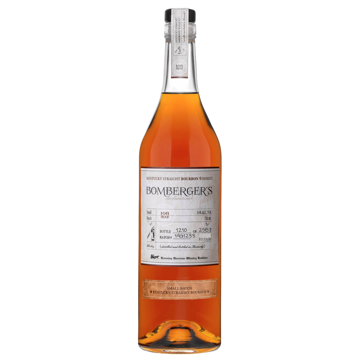 Bomberger's Declaration Bourbon Whiskey | Free Shipping on orders $400+