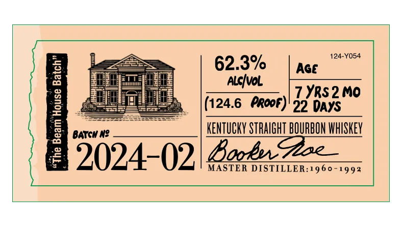 Booker's Small Batch Kentucky Straight Bourbon Whiskey | Free Shipping on orders $400+