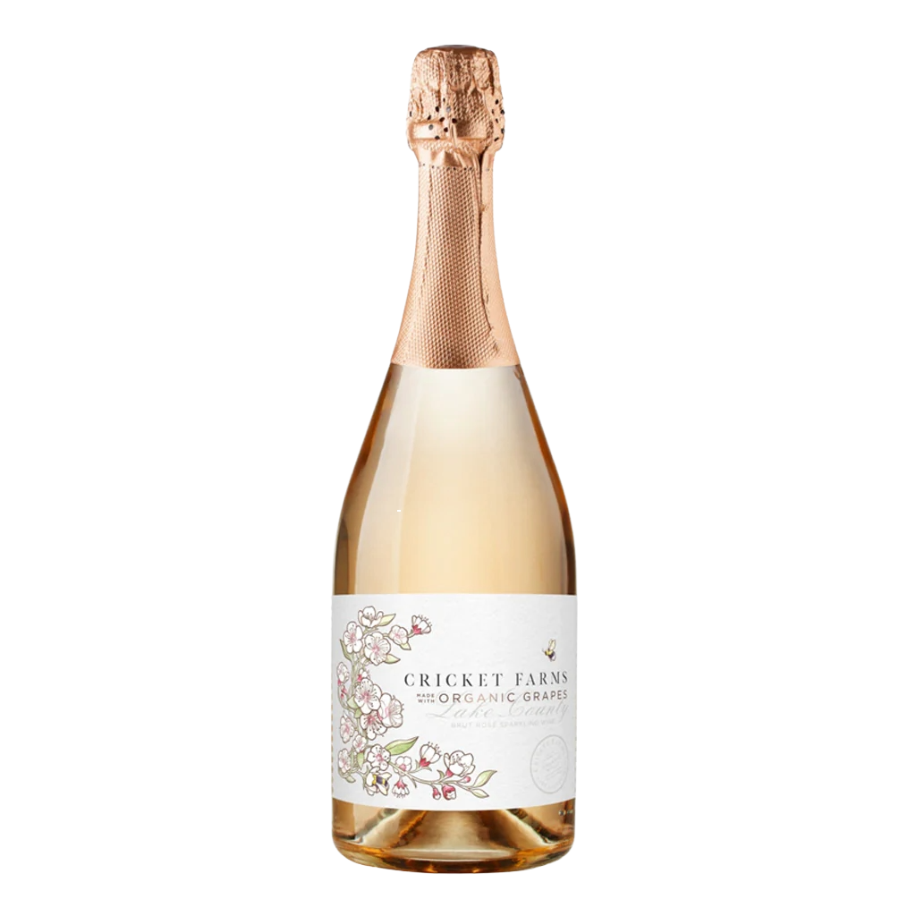 Cricket Farms Lake County Rose Sparkling Wine | Free Shipping on orders $400+