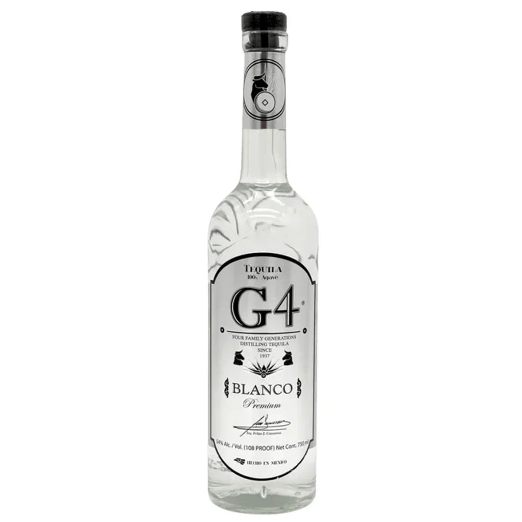 G4 Tequila Premium Blanco High Proof Tequila | Free Shipping on orders $400+