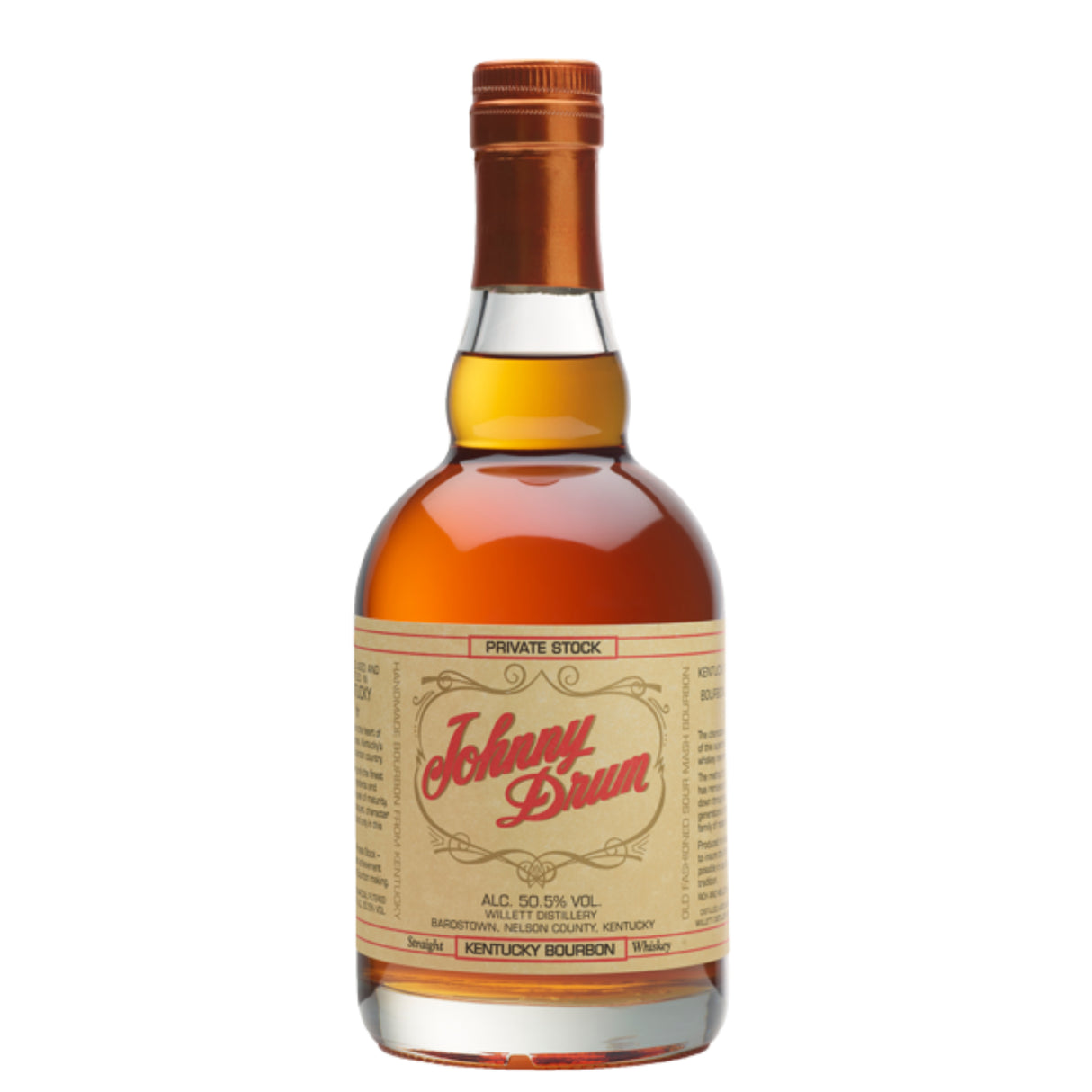 Johnny Drum Private Stock Bourbon Whiskey | Free Shipping on orders $400+