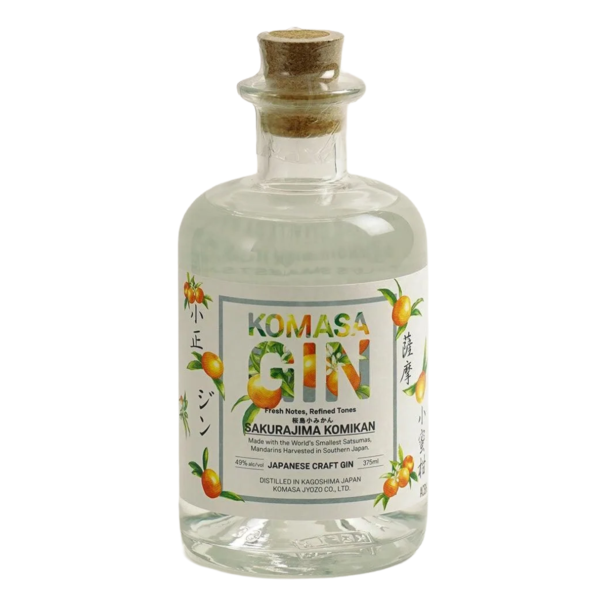 Komasa Sakurajima Komikan Japanese Craft Gin