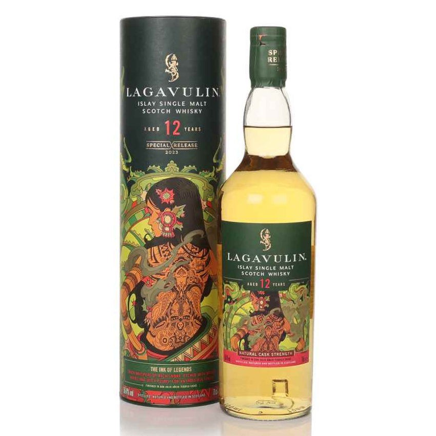 Lagavulin Aged 12 Years Islay Single Malt Scotch Whisky Special Release 2023 | Free Shipping on orders $400+