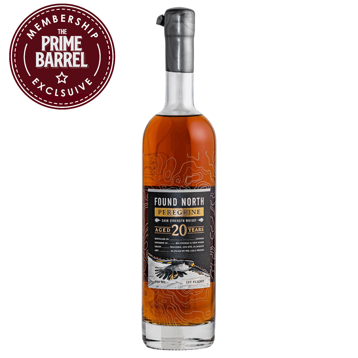 Found North Peregrine 20 Years Old Cask Strength Whisky | Free Shipping on orders $400+