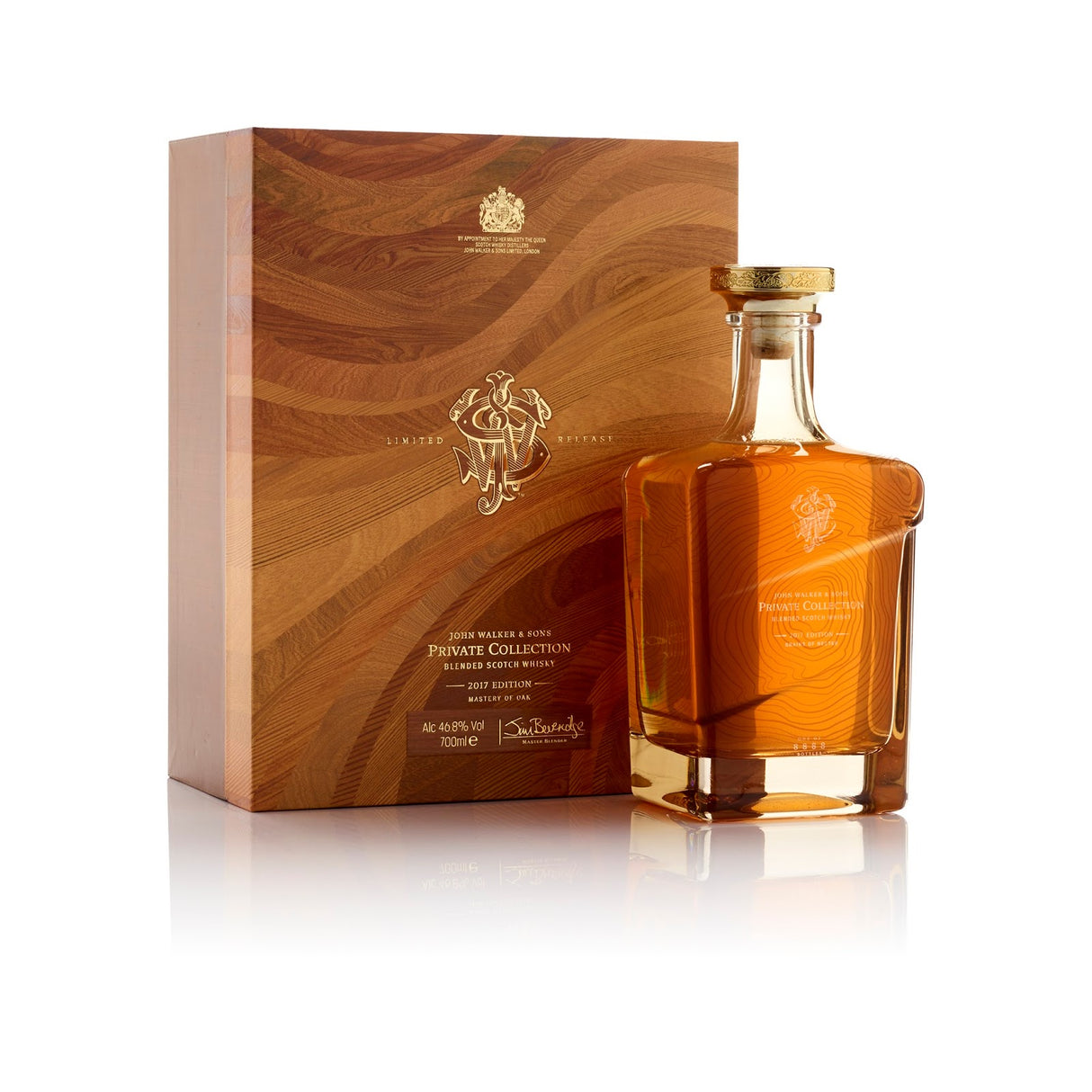 Johnnie Walker John Walker & Sons Private Collection Master Of Oak Edition Scotch Whisky