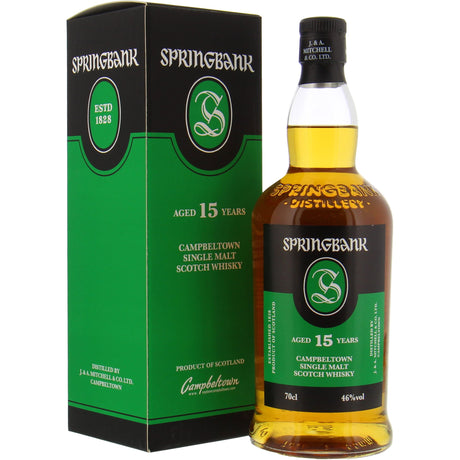 Springbank 15 Year Old Single Malt Scotch Whisky - De Wine Spot | DWS - Drams/Whiskey, Wines, Sake