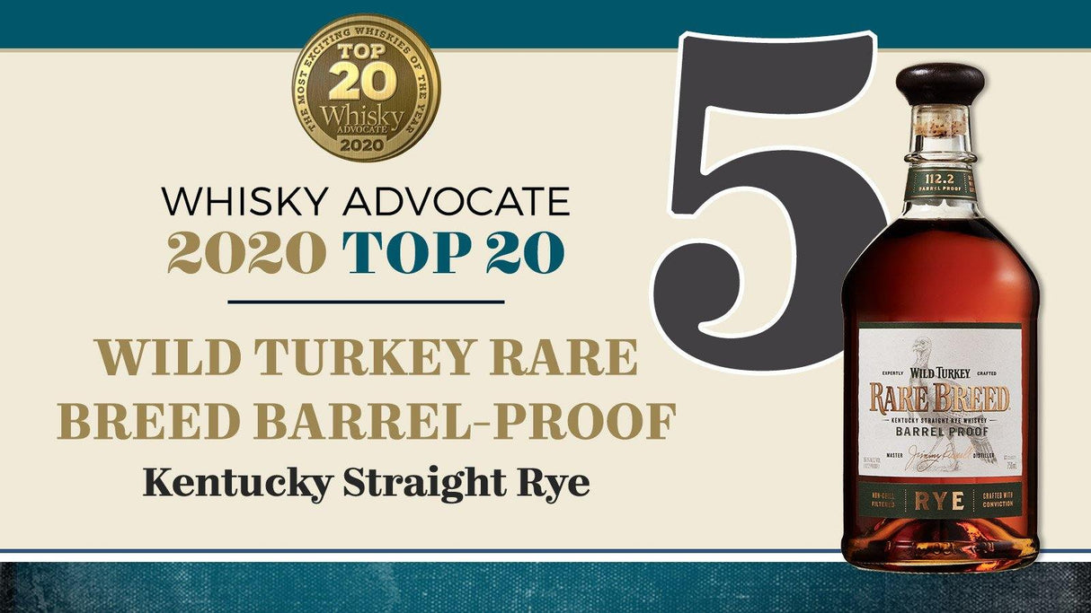Wild Turkey Rare Breed Barrel Proof Kentucky Straight Rye Whiskey | Free Shipping on orders $400+
