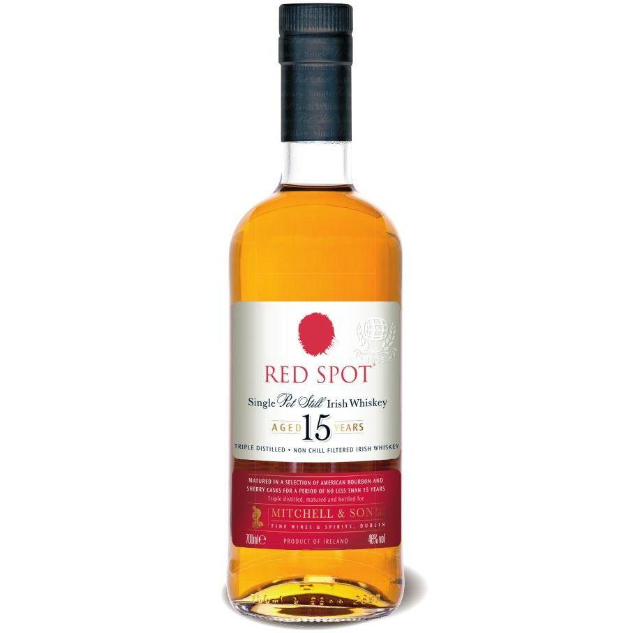 Red Spot 15 Years Single Pot Still Irish Whiskey | Free Shipping on orders $400+