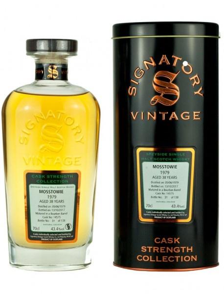 Mosstowie 39 yrs Speyside Cask Strength Signatory Single Malt Scotch Whisky - De Wine Spot | DWS - Drams/Whiskey, Wines, Sake