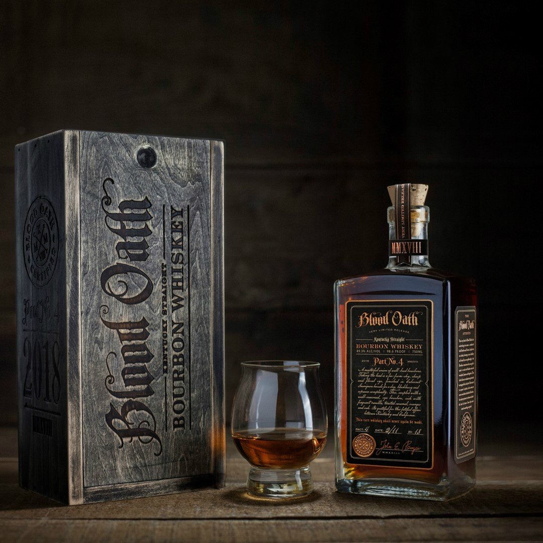 Blood Oath Kentucky Straight Bourbon Whiskey Pact No.4 | Free Shipping on orders $400+