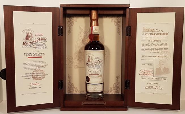 Kentucky Owl Dry State Kentucky Straight Bourbon Whiskey | Free Shipping on orders $400+
