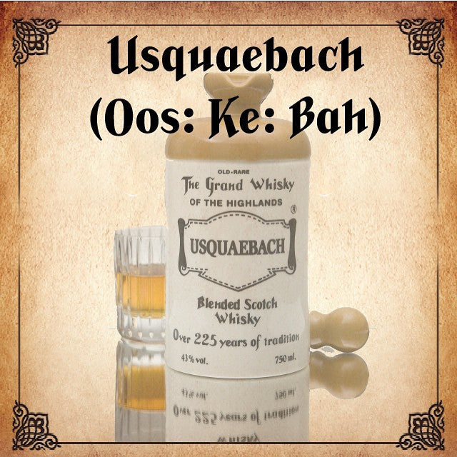 Usquaebach Flagon Ceramic Old Rare Blended Scotch Whisky | Free Shipping on orders $400+