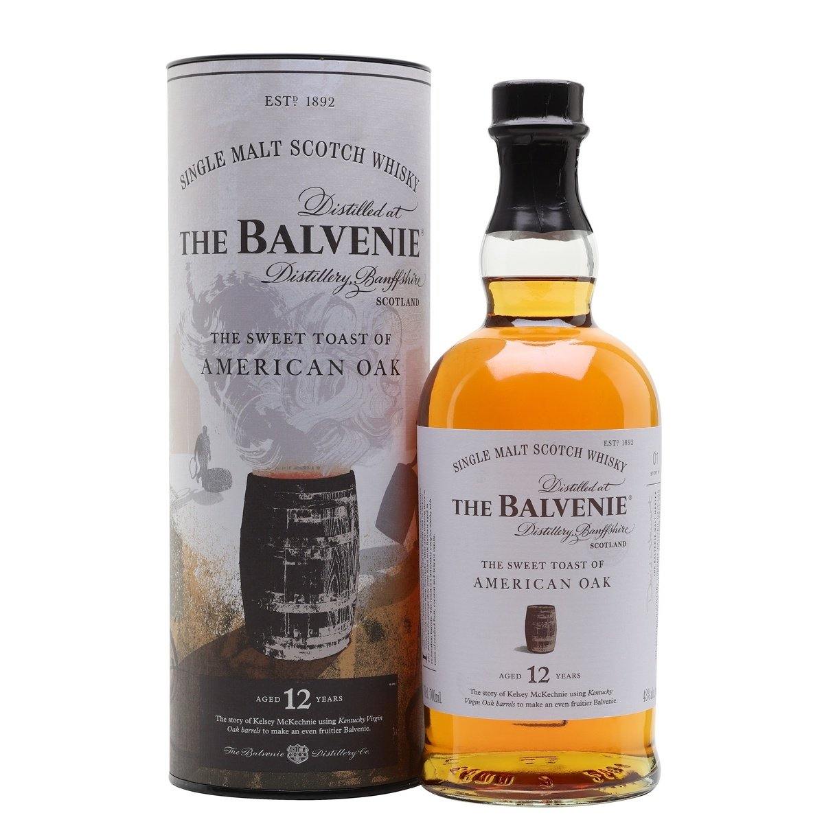 The Balvenie 12 Year Old Sweet Toast of American Oak Single Malt Scotch Whisky | Free Shipping on orders $400+
