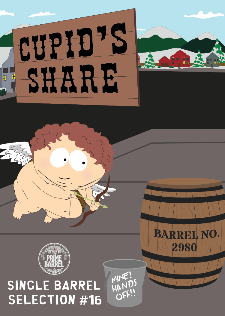 Angel's Envy "Cupid's Share" Single Barrel Kentucky Straight Bourbon Whiskey Finished In Port Wine Barrels The Prime Barrel Pick #16 - De Wine Spot | DWS - Drams/Whiskey, Wines, Sake