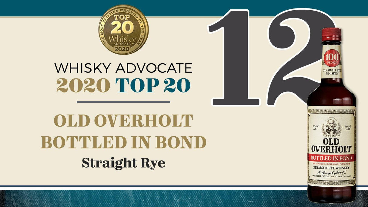 Old Overholt Bonded Straight Rye Whiskey | Free Shipping on orders $400+